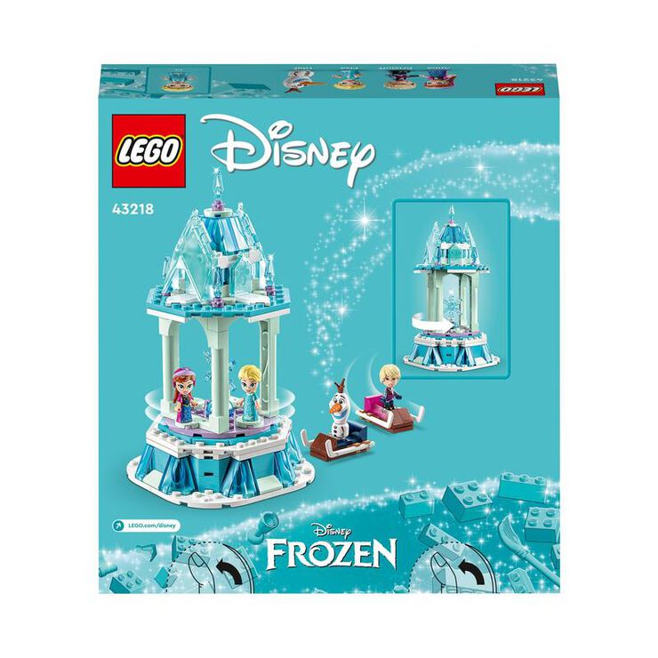 LEGO® Disney Frozen Tiovivo Mágico de Anna y Elsa 43218
