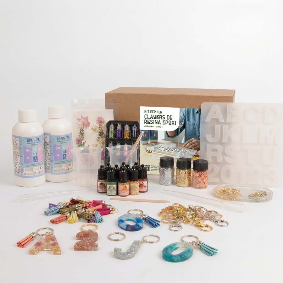 Kit Llaveros Resinpro