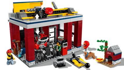 LEGO® City Nitro Wheels Taller de Tuneo 60258