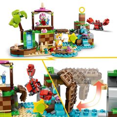LEGO® Sonic the Hedgehog Isla de Rescate de Animales de Amy 76992