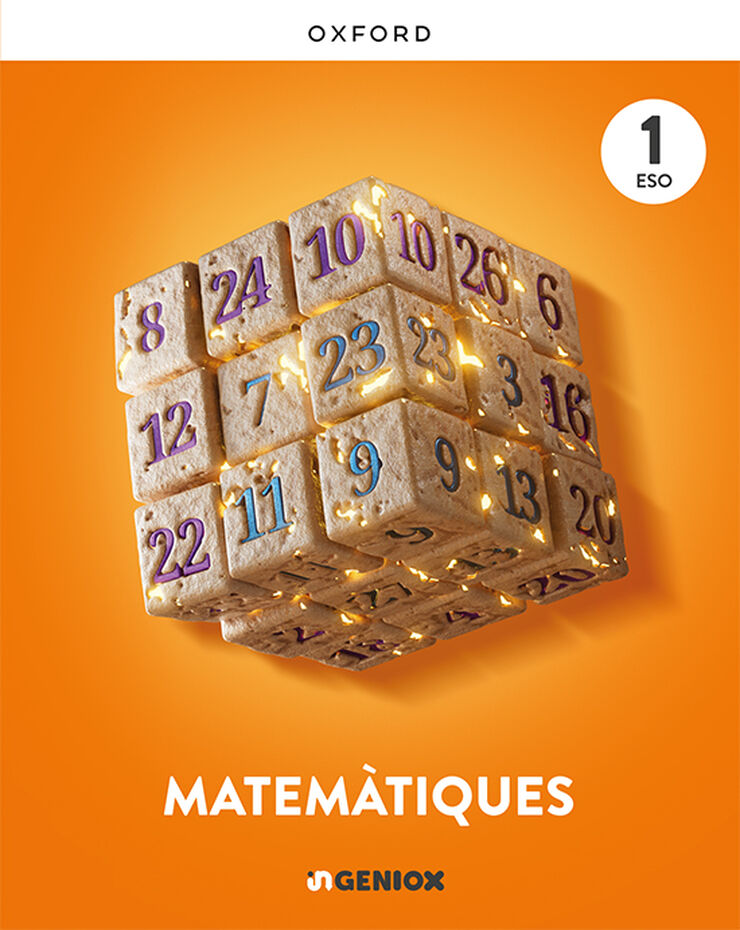 Matem&agrave;tiques 1r ESO. inGENIOX. Comunitat Valenciana