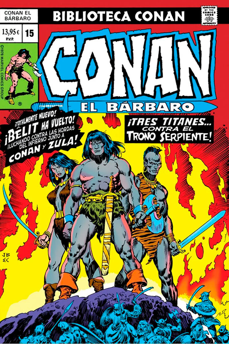 Biblioteca Conan. Conan el Bárbaro 15