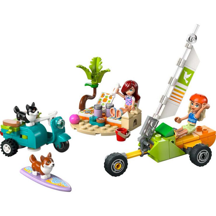 LEGO® LEGO Friends Mascotas Surferas y Aventura sobre Ruedas 42641