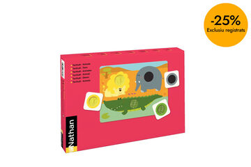 Juego did&aacute;ctico Nathan Tactiludi animales