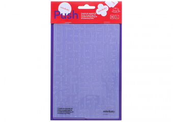 CARPETA REPUJADO PUSH DOTS PARED