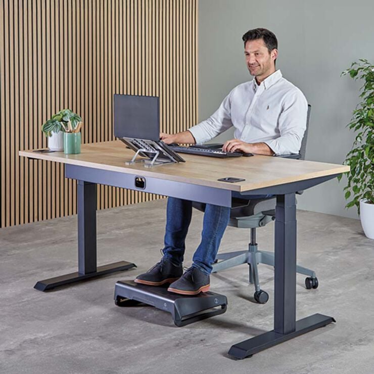 Soporte para Port&aacute;til Fellowes Alumia negro