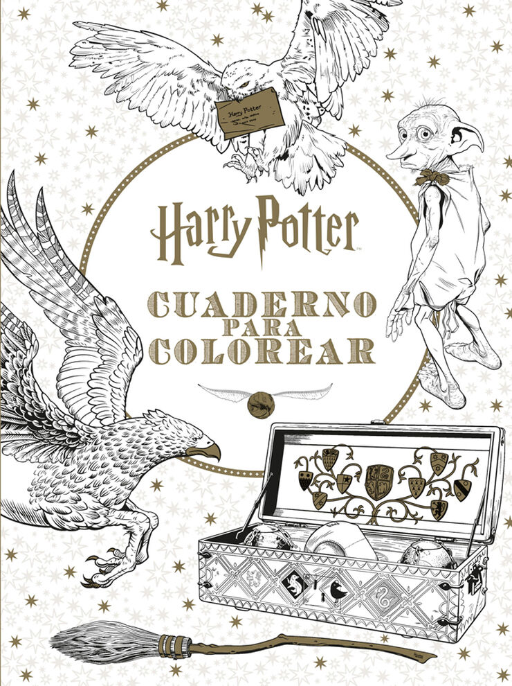 Harry Potter: Cuaderno para colorear