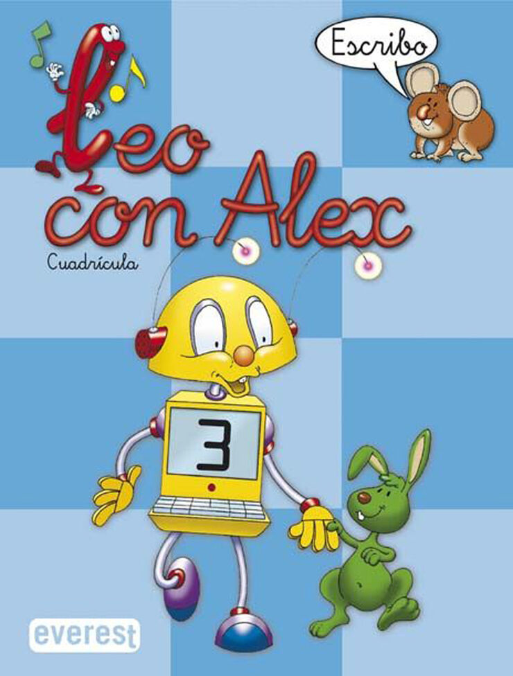 Leo Con Alex 3 Escribo Cuadrícula