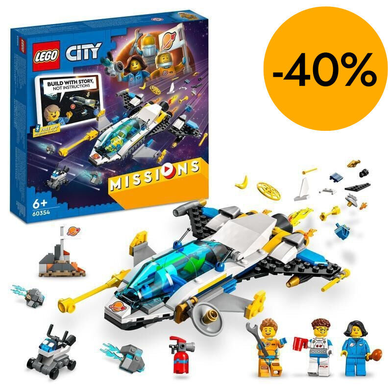 LEGO&reg; City Misiones de Exploraci&oacute;n Espacial de Marte 60354
