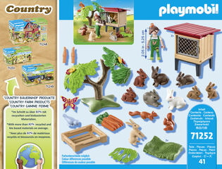 Playmobil Country Conillera 71252