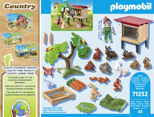 Playmobil Country Conejera 71252