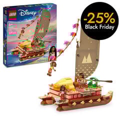 LEGO® Disney Princess Canoa de Aventuras de Vaiana 43270