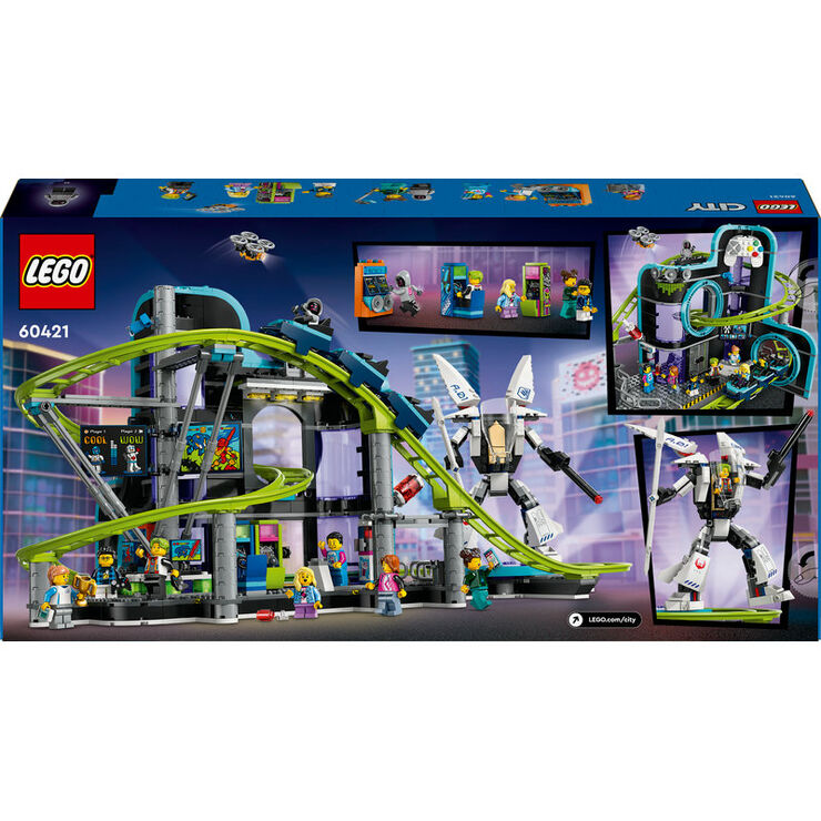 LEGO® City Montaña Rusa de Robot World 60421