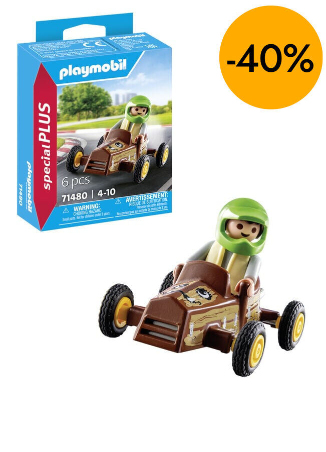 Playmobil Special Plus Ni&ntilde;o con Kart 71480