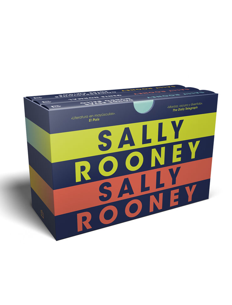Estuche Sally Rooney (contiene: Gente normal / Conversaciones entre amigos / Dónde estás, mundo bello)