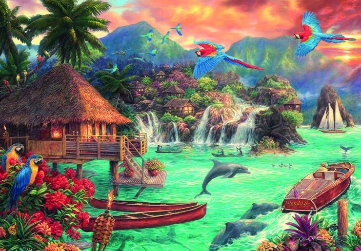Puzle Island Life 2000 peces