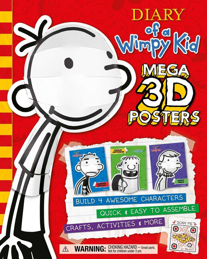 Diary of a wimpy kid: Pop heads - 3D crafts