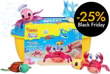 Cofre Plastilina Jovi Play & Fun Splash