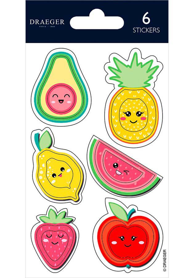 Stickers Draeger 3D Fruites Kiwi 6u