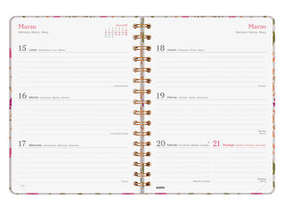 Agenda Finocam You Semana Vista Horizontal 2027 Castellano Hojas