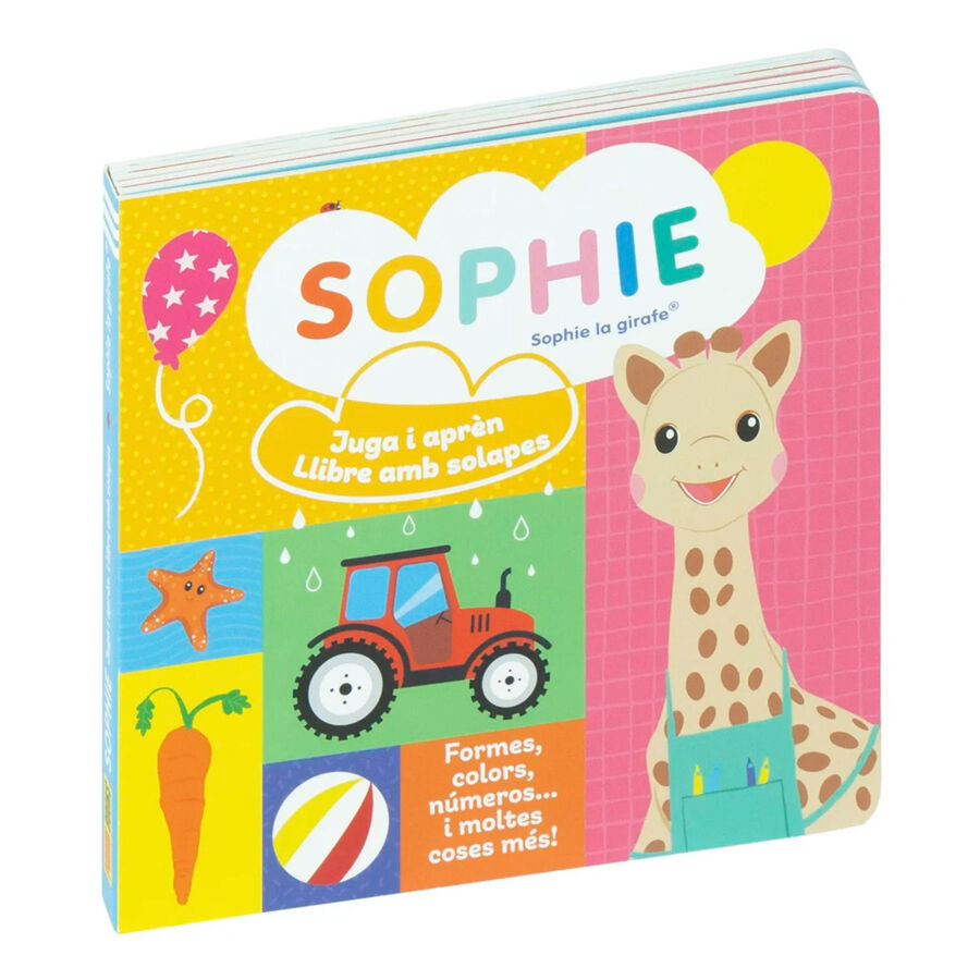 Sophie, juga i apr&egrave;n. Llibre amb solapes