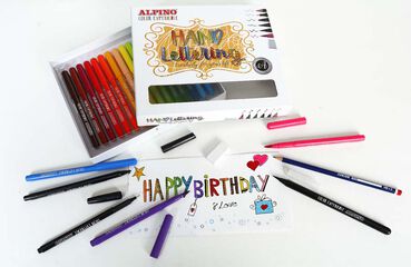 Set de lettering Alpino Color Experience