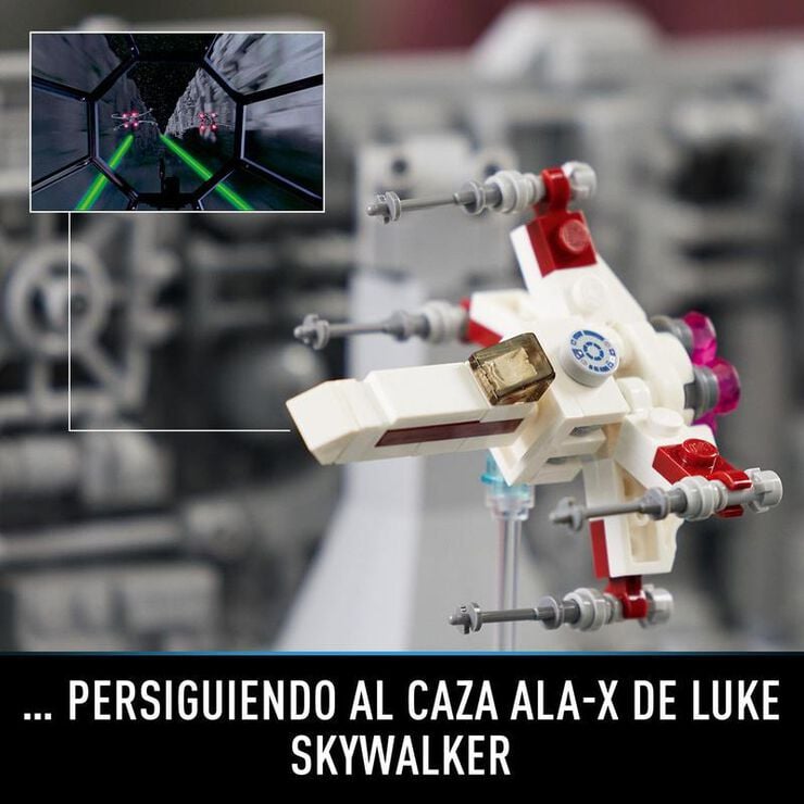 LEGO® Star Wars Diorama: Ataque a la Estrella de la Muerte 75329