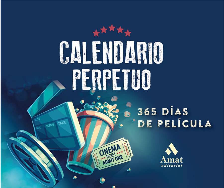 Calendario perpetuo 365 D&iacute;as de pel&iacute;cula