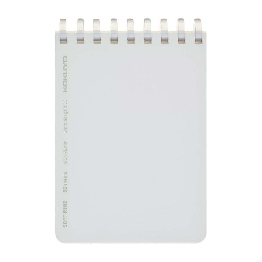Cuaderno Soft Ring A7 puntos claros