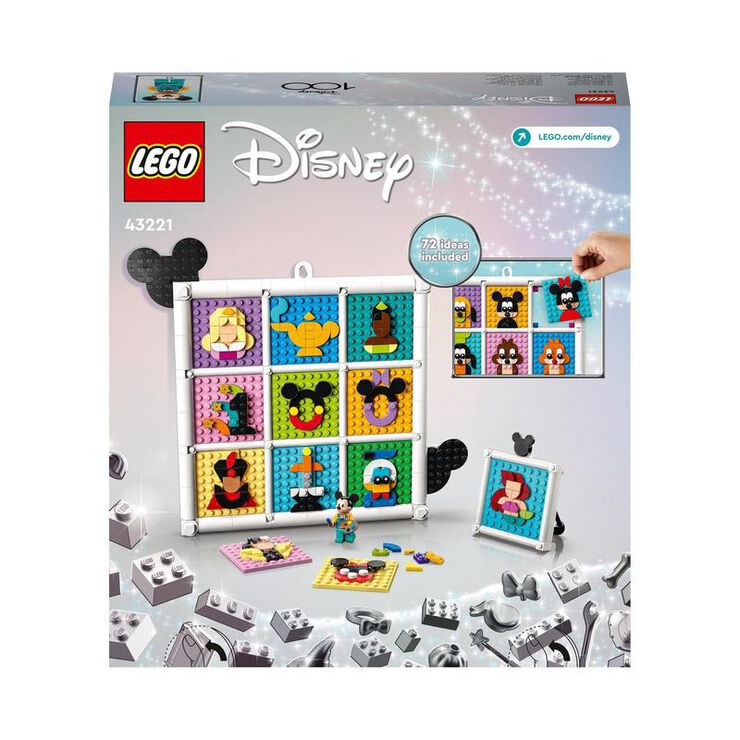 LEGO® Disney 100 Años de Icones de l'Animación Disney 43221