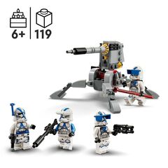 LEGO® Star Wars TM Pack de Combat: Soldats Clon de la 501 75345