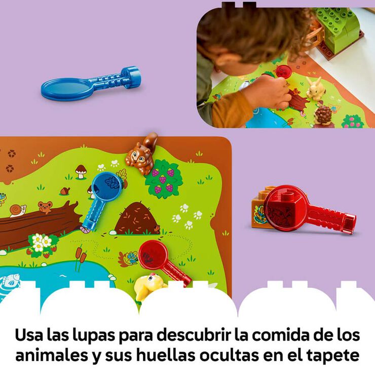 LEGO&reg; DUPLO Town Bosque Descubrimiento con Animales Salvajes 10480