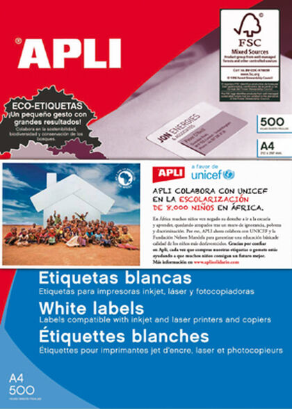 ETIQUETA IMP.DIN A4 caixa 500f ETIQUETA IMP.DIN A4 caixa 500f