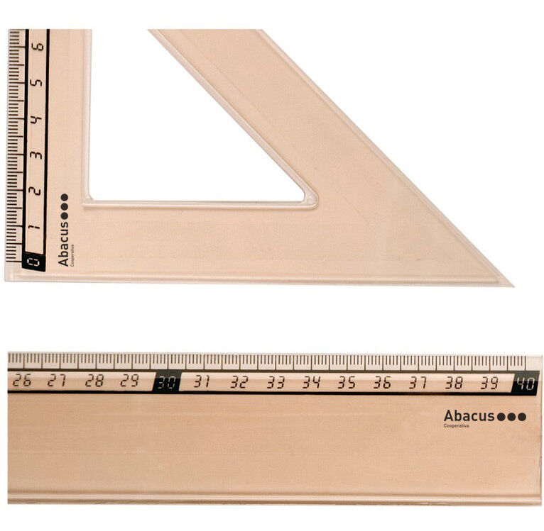 Escaire Tecnic Abacus 30cm