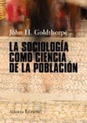 La sociología como ciencia de la poblaci La sociología como ciencia de la poblaci