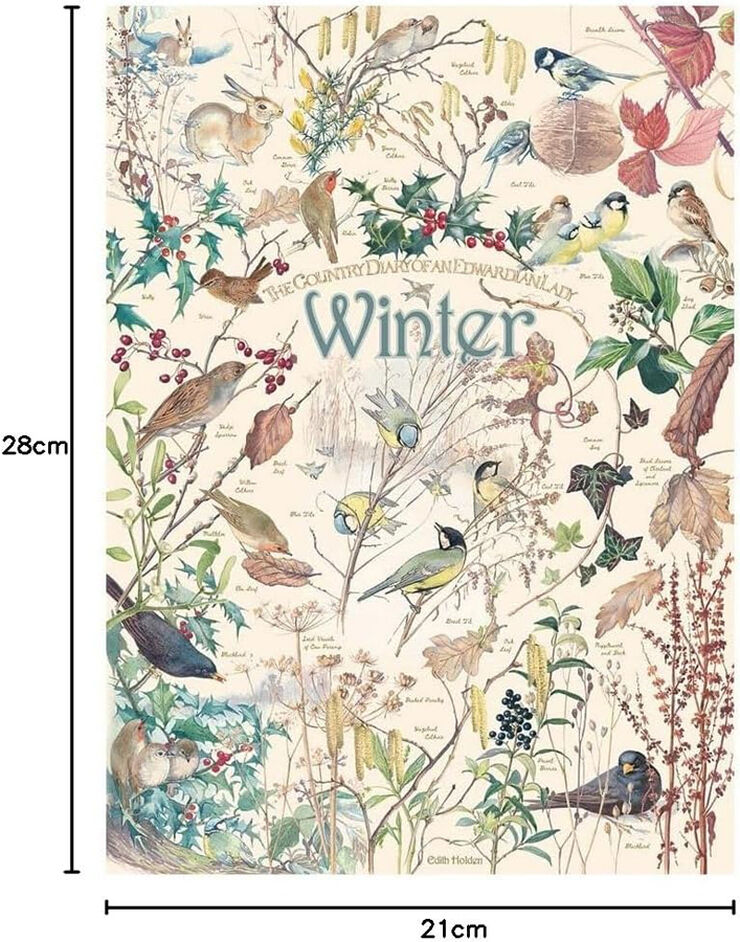 Puzle 1000 piezas Country Diary Winter