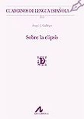 Sobre la elipsis Sobre la elipsis