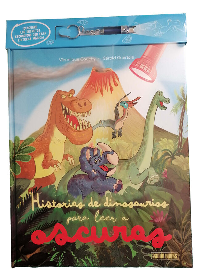 Historias de dinosaurios para leer a oscuras