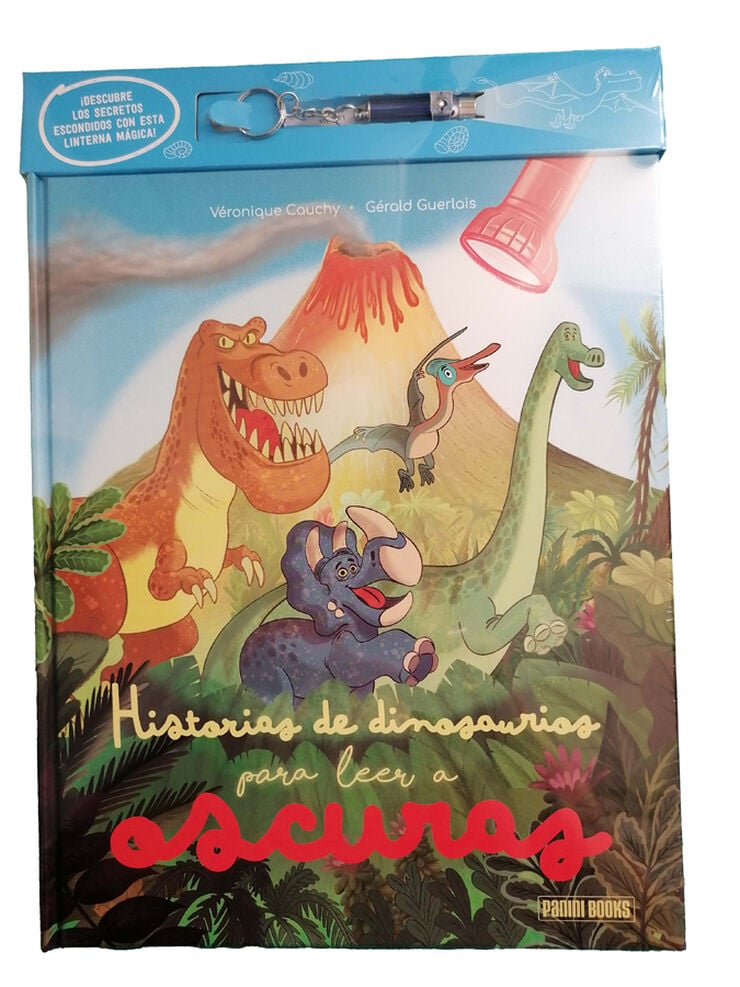 Historias de dinosaurios para leer a oscuras
