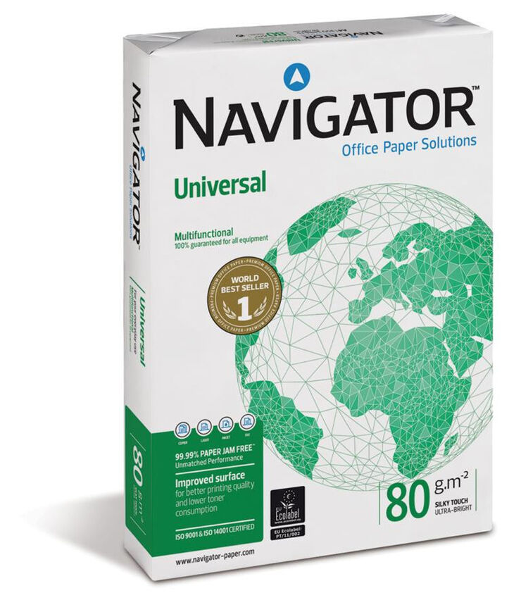 Papel Navigator A4 80 g 500 hojas