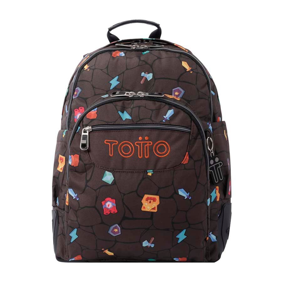 Mochila Totto Crayoles Videojuego