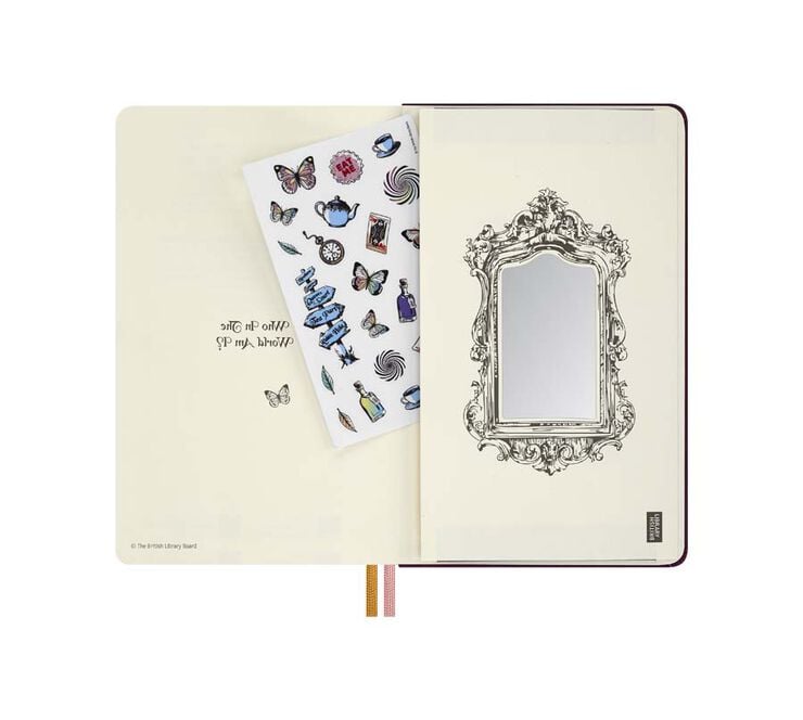 Libreta Moleskine tapa dura lisa L Alicia