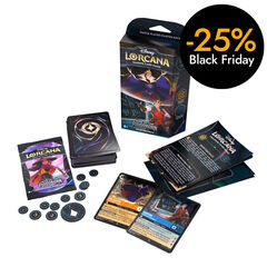 Disney Lorcana: Rise of the Floodborn Starter Deck A - Amber & Sapphire