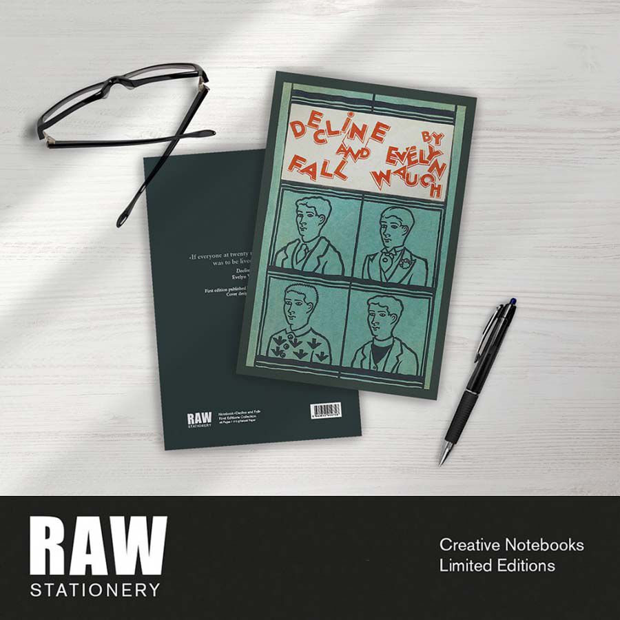 Libreta A5 Raw Stationery Primera Edici&oacute;n Decline And Fall