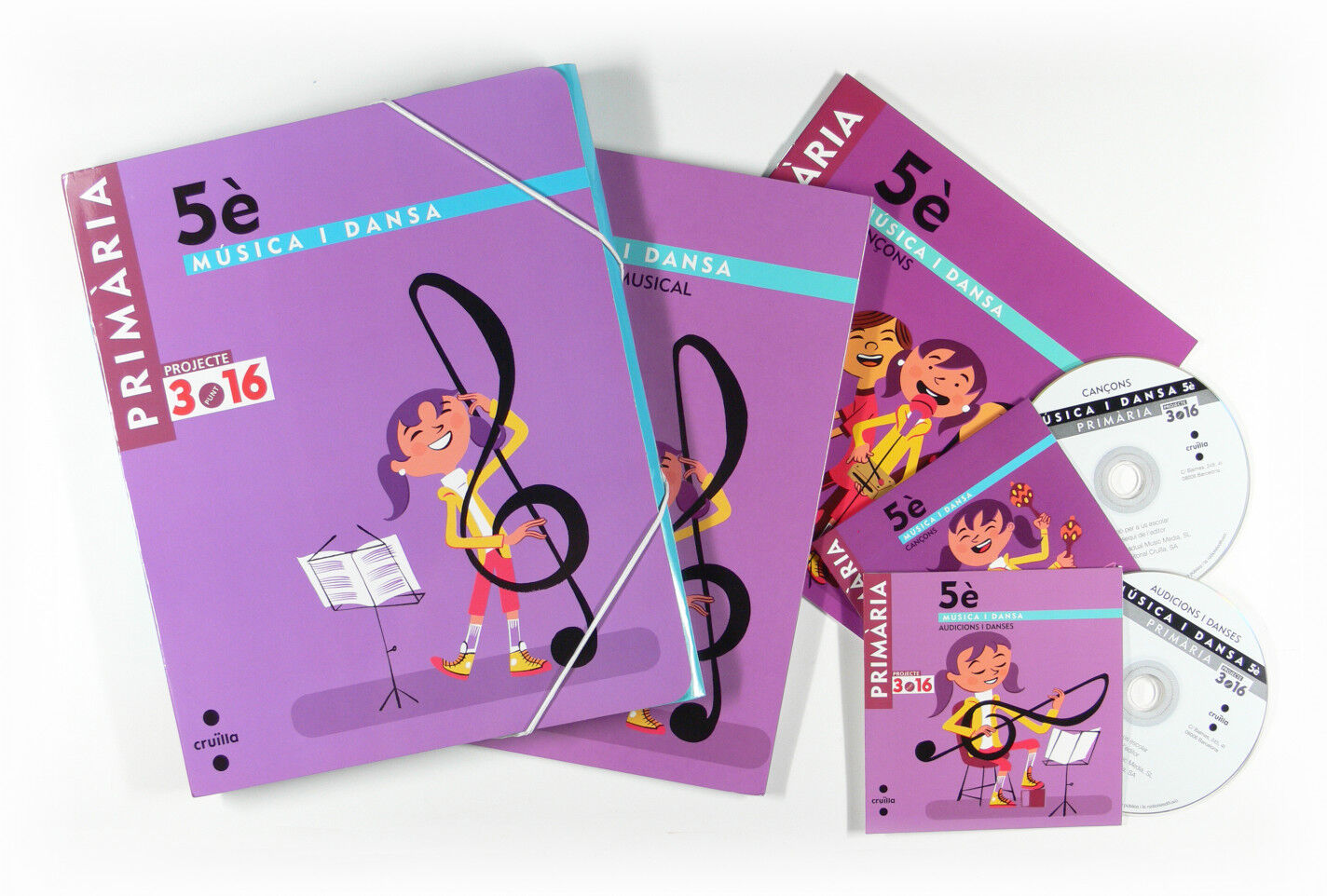 M&uacute;sica (4)/Pack/3.16 PRIM&Agrave;RIA 5 Projecte 3 punt 16 Cru&iuml;lla 9788466122085
