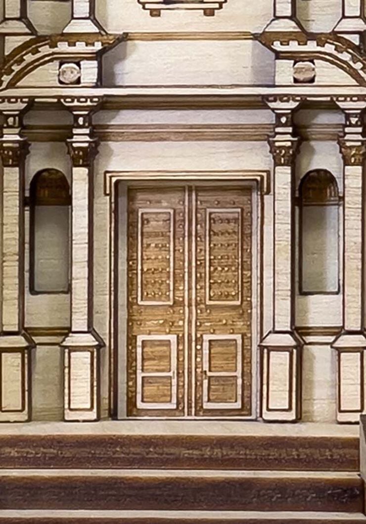 Maqueta Ambwood Basílica Sant Feliu de Girona