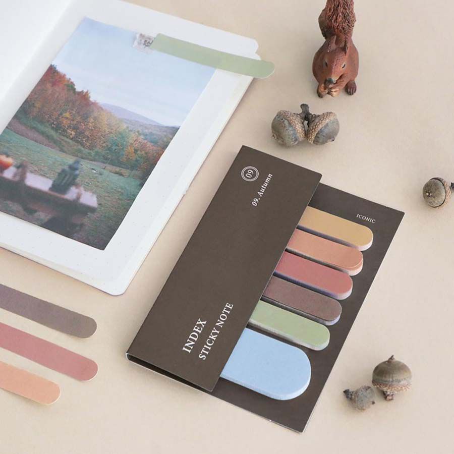 Marcadores adhesivos Iconic Autumn