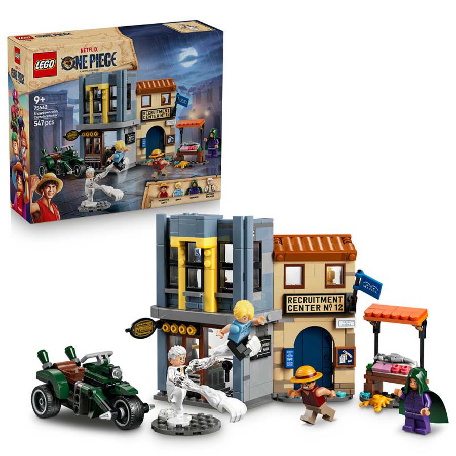 LEGO&reg; ONE PIECE Enfrentamiento con el Capit&aacute;n Smoker 75642