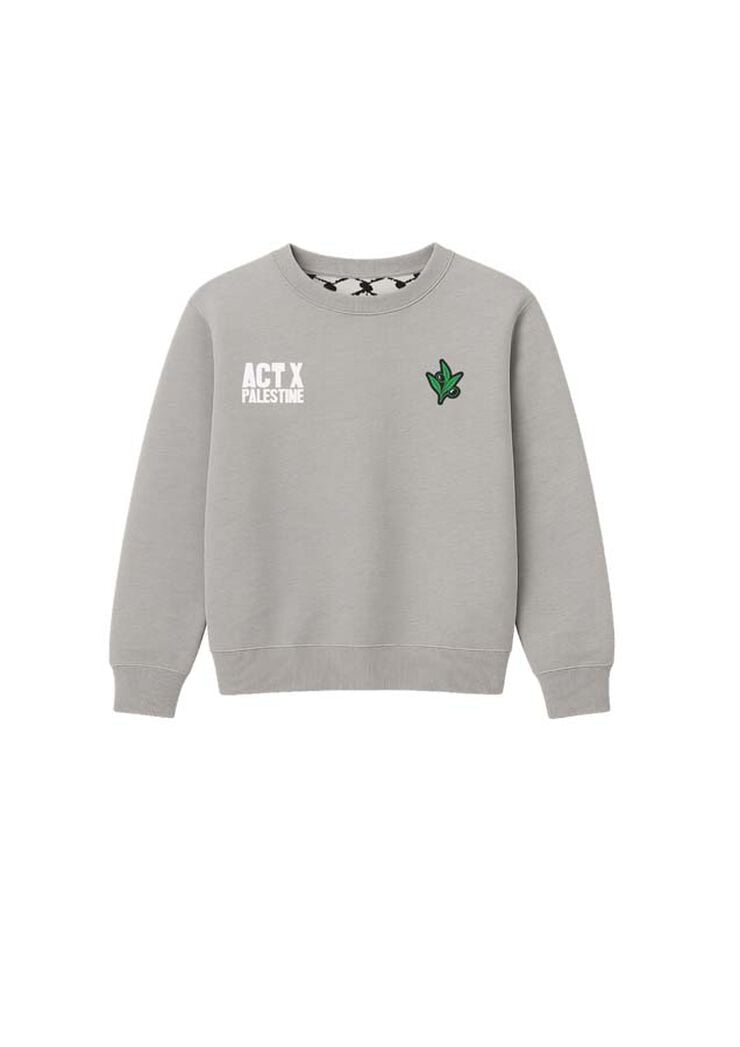 Dessuadora Act X Palestine gris jaspiat