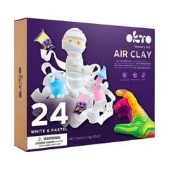 Arte sensorial Oktoclay creative set 24 colores pastel